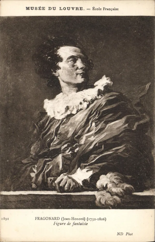 Louvre-Museum — Französisch Schule — Fragonard (Jean-Honoré) — Fantasiefigur — ND Phot — 1891 - Vorderseite