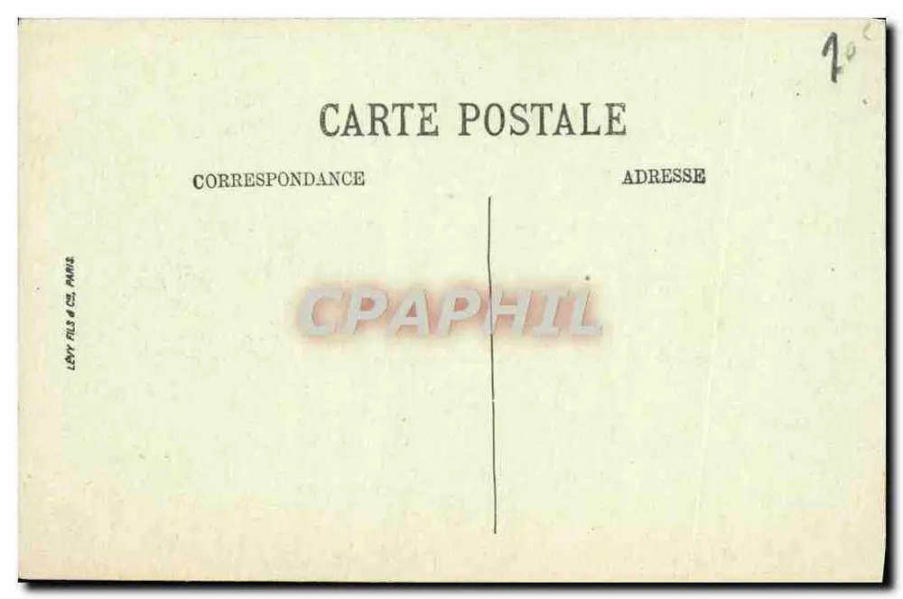 Paris — Die Kirche Notre-Dame-des-Champs — LL. n° 667 - Rückseite