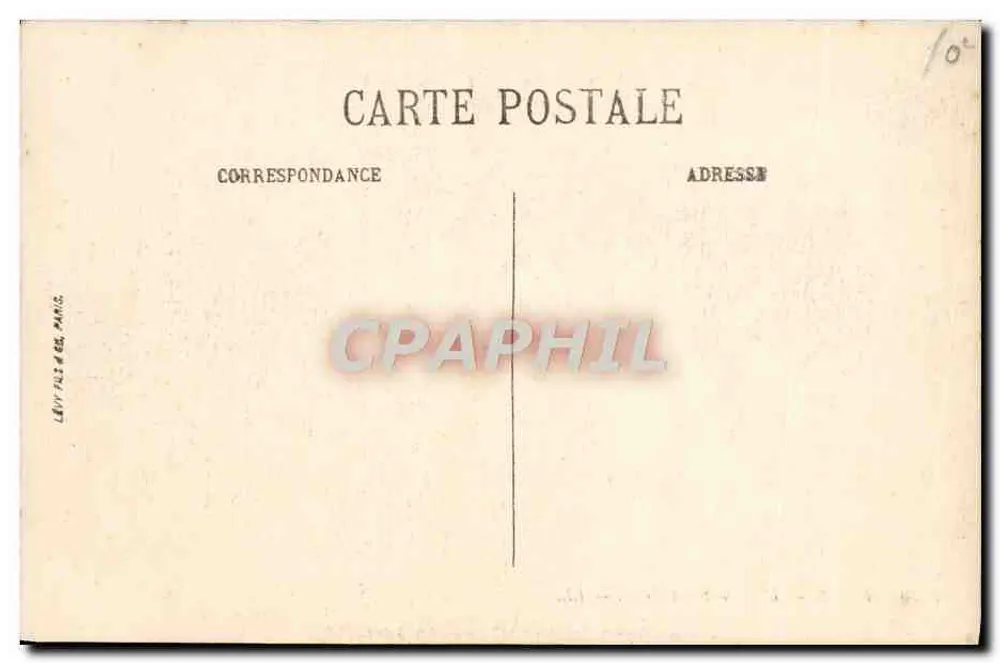 Paris — A Igreja de Saint-Denis — LL. — N° 1030 - Verso