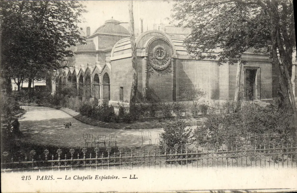 Paris — La Chapelle Expiatoire — LL. n°215 - Frente