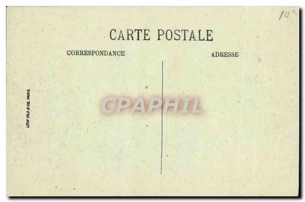 Paris — La Chapelle Expiatoire — LL. n°215 - Verso