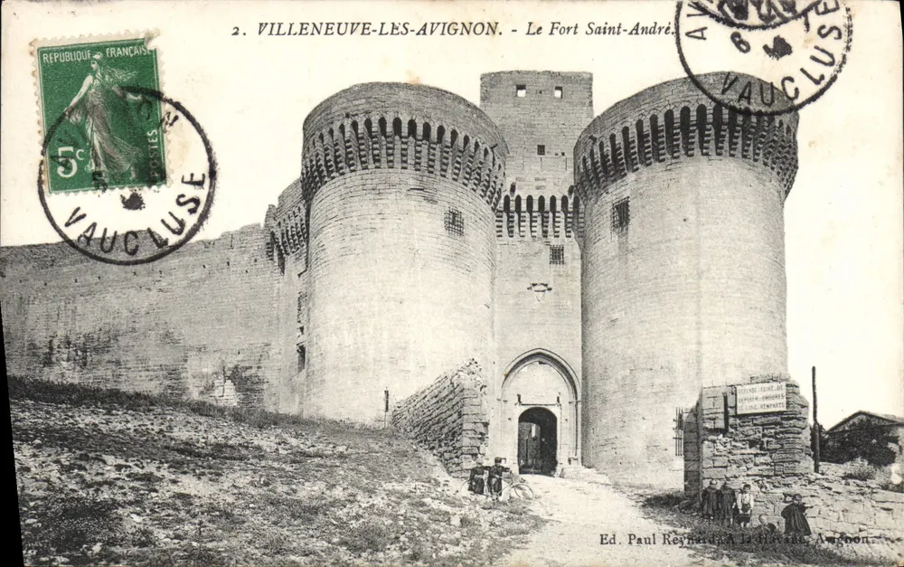 Villeneuve-lès-Avignon — Fort Saint-André — Verlag Paul Reynard, La Vaucluse, Avignon - Vorderseite