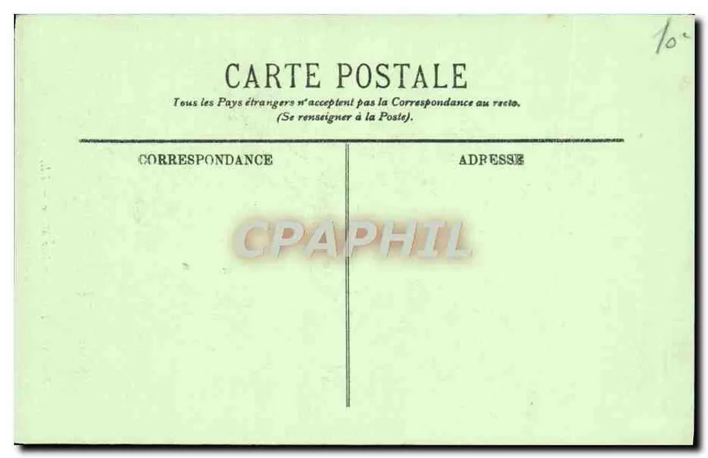 Paris — A Igreja de Santa Maria — LL. n° 1191 - Verso