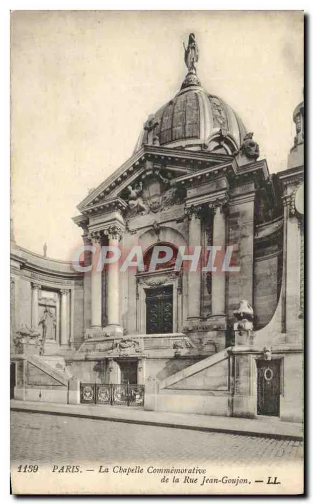 Paris — Die Gedenkkapelle der Rue Jean-Goujon — Lévy Fils & Cie, Paris, n° 1139 - Vorderseite