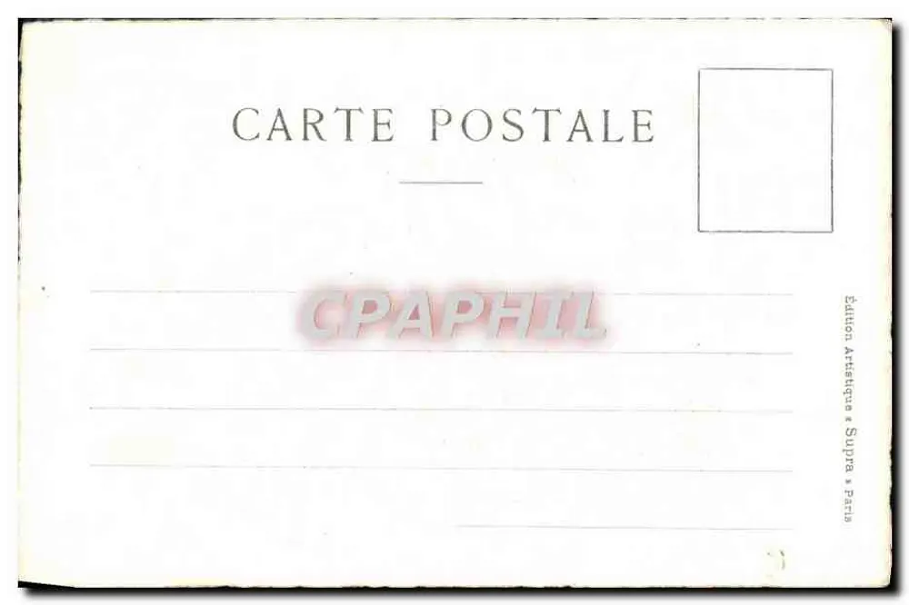 Castelo da Poissonnière — Loir-et-Cher — Edição Artébague & Supra, Paris - Verso