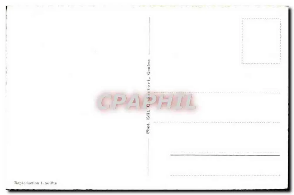 Fonte da Praça da Concórdia — Paris — Editor G. Glatttori, Genebra - Verso