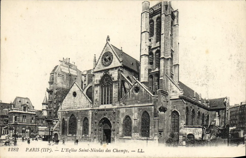 Paris (IIIe) — Kirche Saint-Nicolas des Champs — LL. — Nr. 1282 - Vorderseite