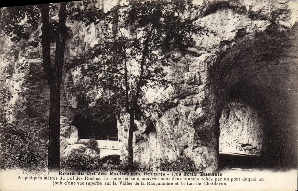 Route du Col des Roches - Die beiden Tunnel - Franche-Comté - Vorderseite