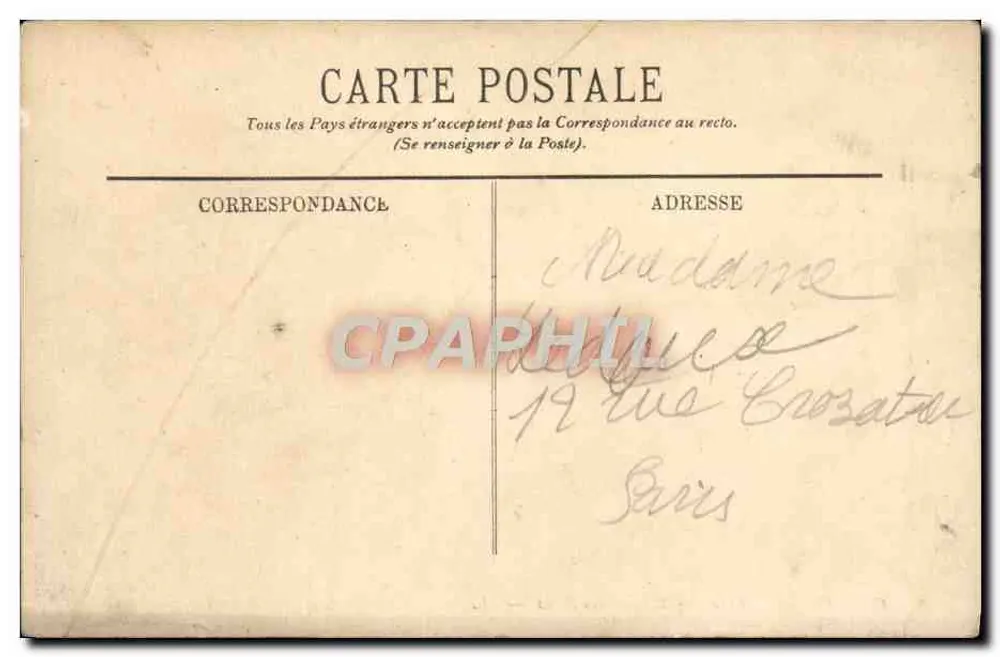 PierreFonds — L'Hotel des Bains — LL. — n° 135 - Verso