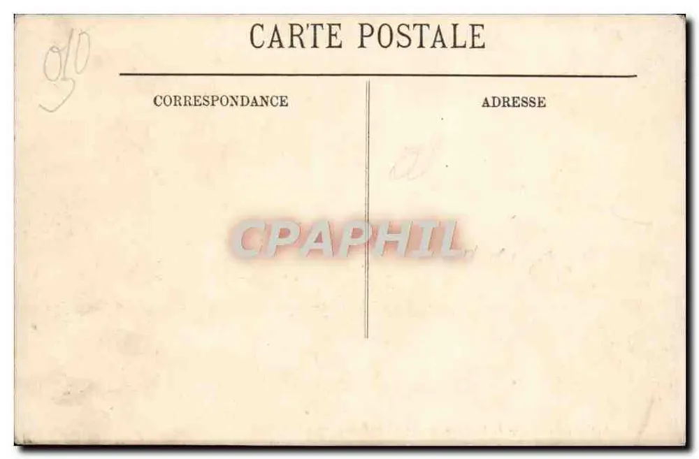 Compiègne — Het Kasteel — La Plate-Bande — LL - Achterkant
