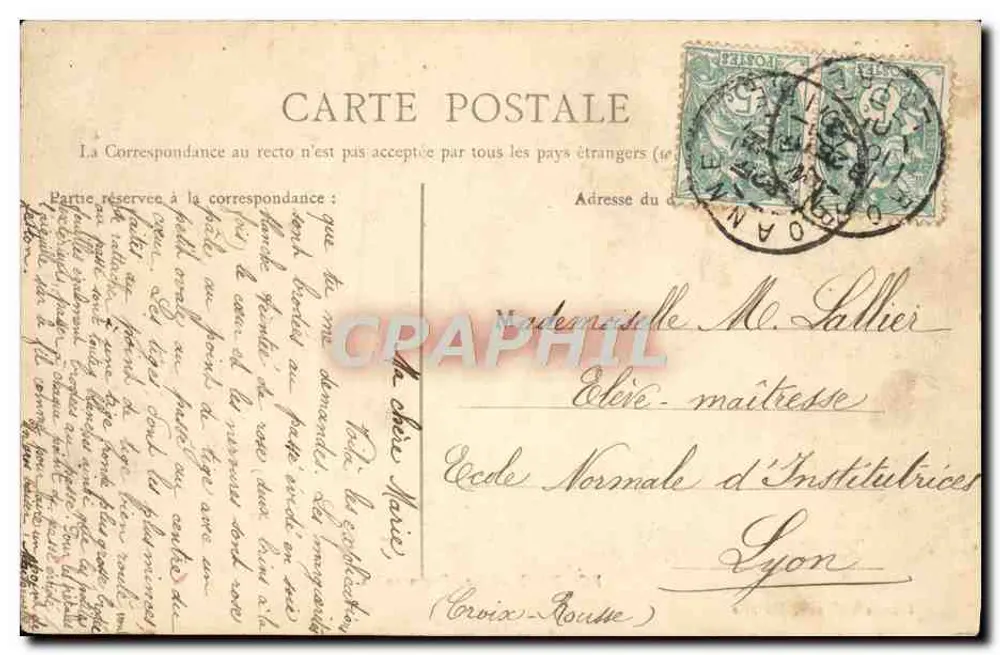 Roanne — As Promenades — Livraria Henry, Roanne - Verso