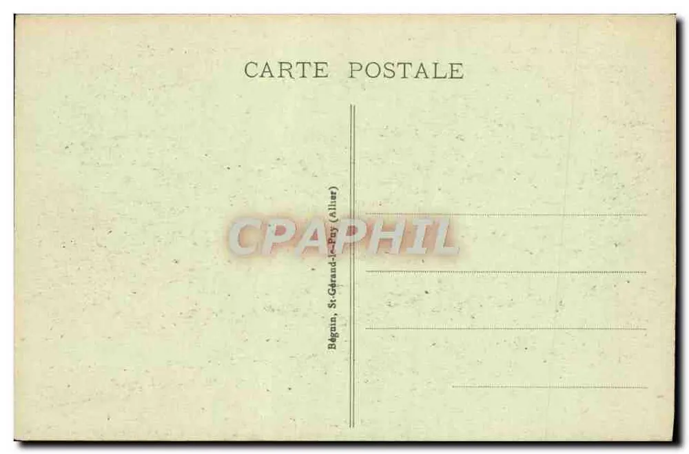 O Ponte de MENAT — A Auvergne pitoresca — Ideal, n° 2812 - Verso