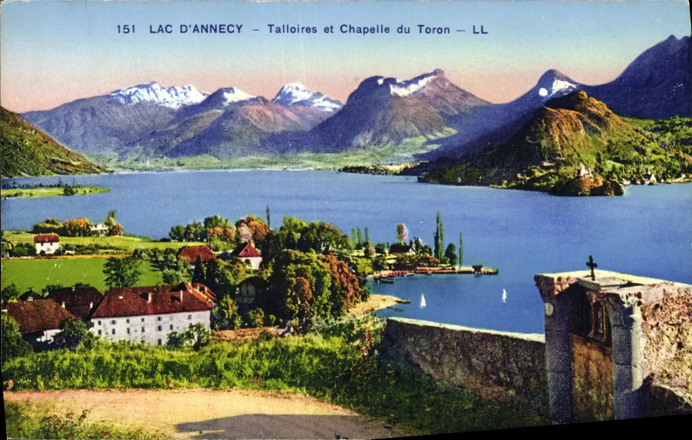 See Annecy — Talloires und Kapelle des Toron — LL - Vorderseite