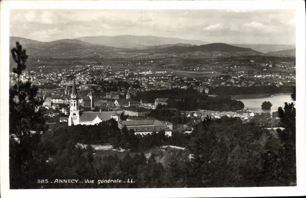 Annecy — Vista geral — LL. — n° 385 - Frente