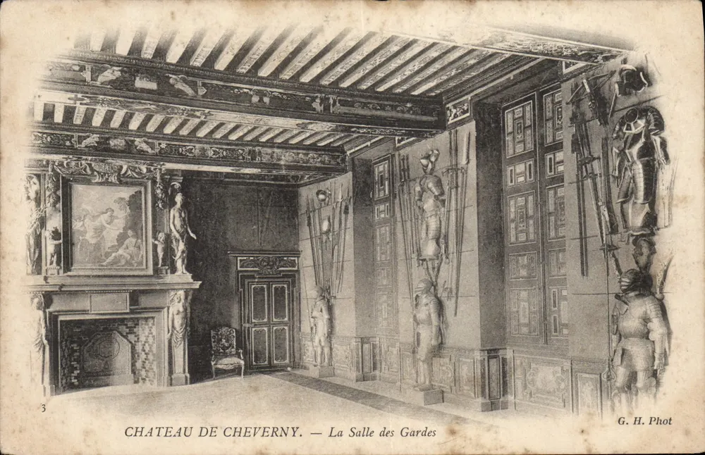 Château de Cheverny — La Salle des Gardes — G. H. Phot - Vorderseite