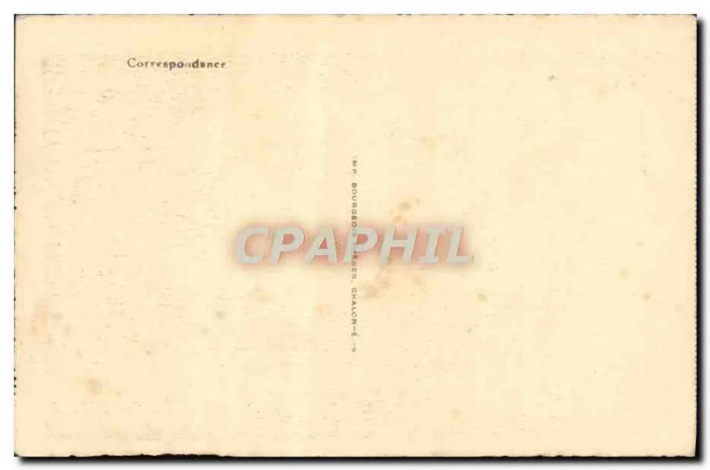 Paray-le-Monial (S. et L.) — Capela da Visitação — editor não identificado - Verso
