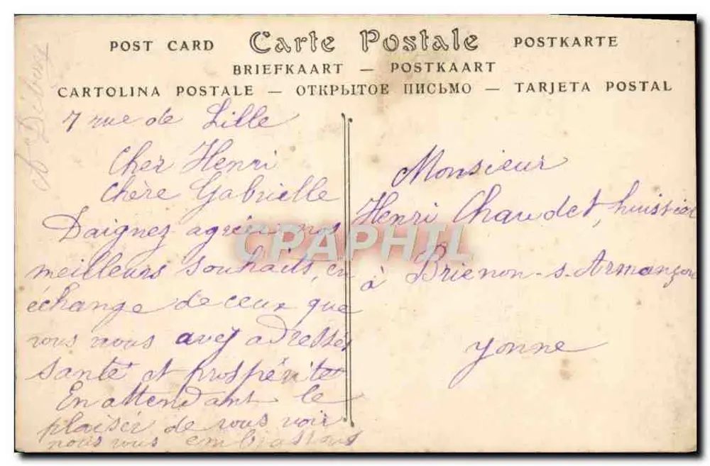 Avignon — O castelo dos Papas — ND Thof - Verso