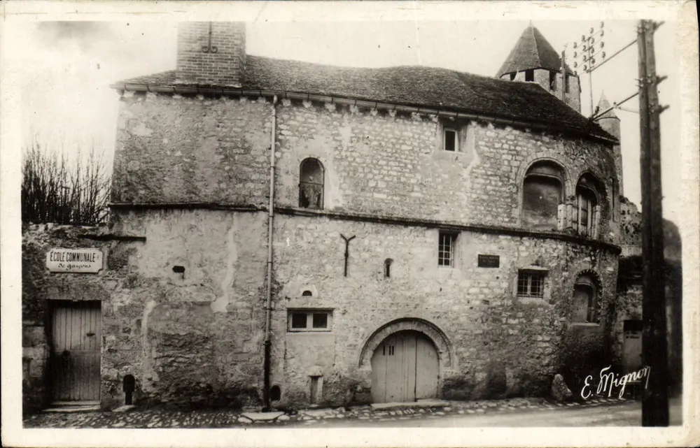 Casa romana anterior ao século XI — Provins (S.-et-M.) — Ville Haute — Editor E. Mignon, n° 1149 - Frente