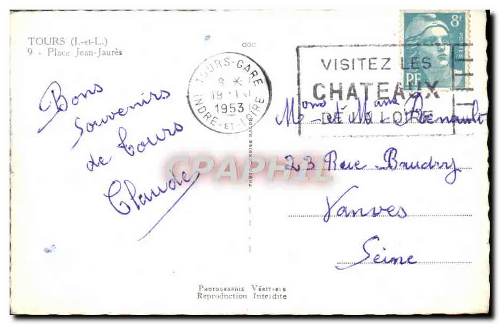 Place Jean-Jaurès — Tours — Fotografia Vérité - Verso