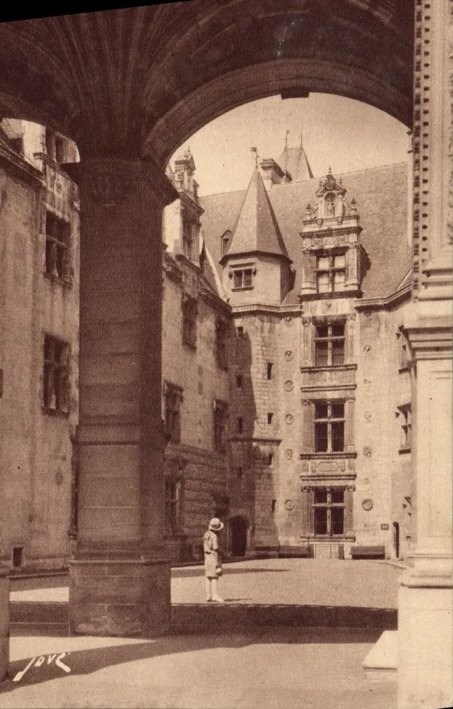 Hof des Schlosses von Henri IV — Pau — Éditions JOVÉ - Vorderseite
