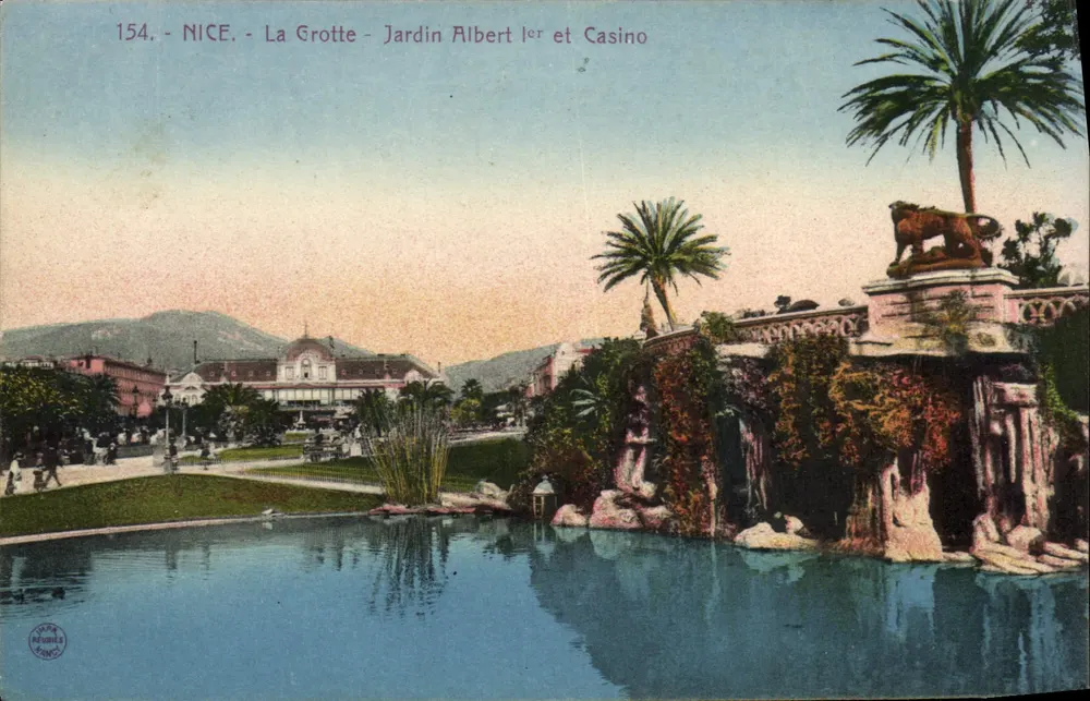 Nice - Die Höhle - Jardin Albert 1er und Casino - Vorderseite