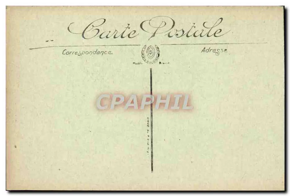 Mont Saint-Michel — Die Abtei — Der Rittersaal — LL. — Nr. 69 - Rückseite
