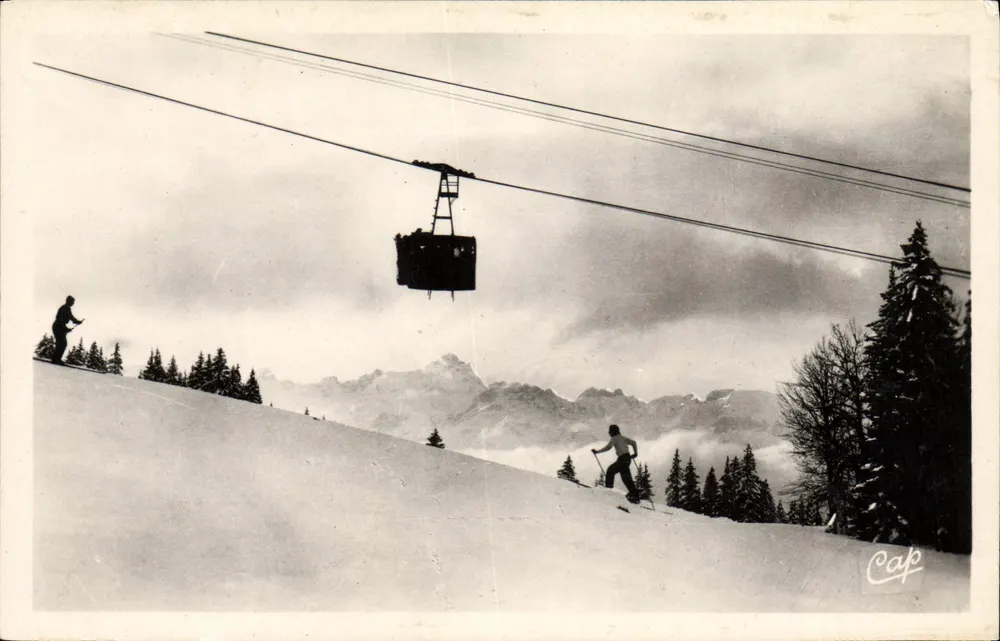 ST-GERVAIS-LES-BAINS — Der Seilbahn — C.A.P. — n° 69 - Vorderseite