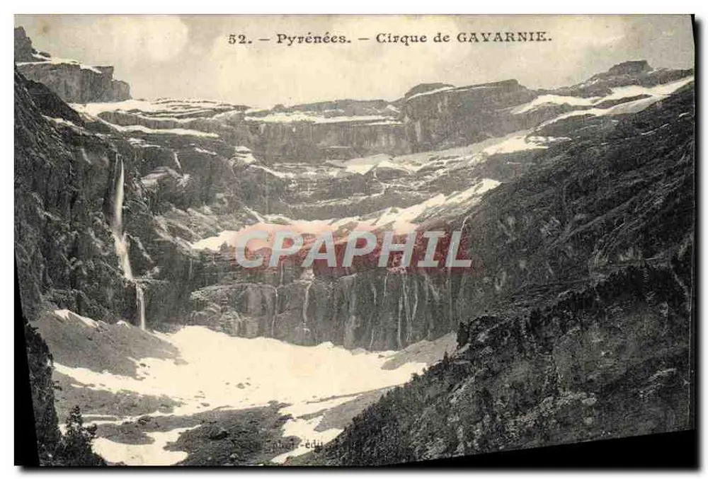 Cirque de Gavarnie — Pirineus — editor Pirineus, n° 52 - Frente