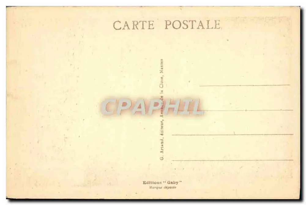 Carcassonne - Die Stadt - Die hohen Lices unter dem Mondlicht — Sibby, n°58 - Rückseite