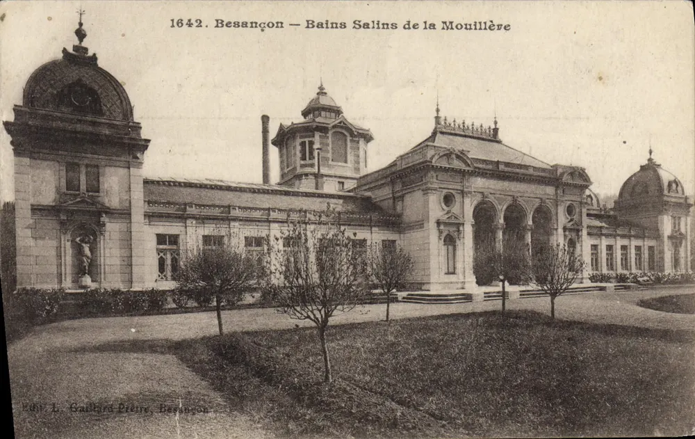 Besançon — Salzbad der Mouillère — Édit. L. Gaudard-Prêtre, Besançon - Vorderseite
