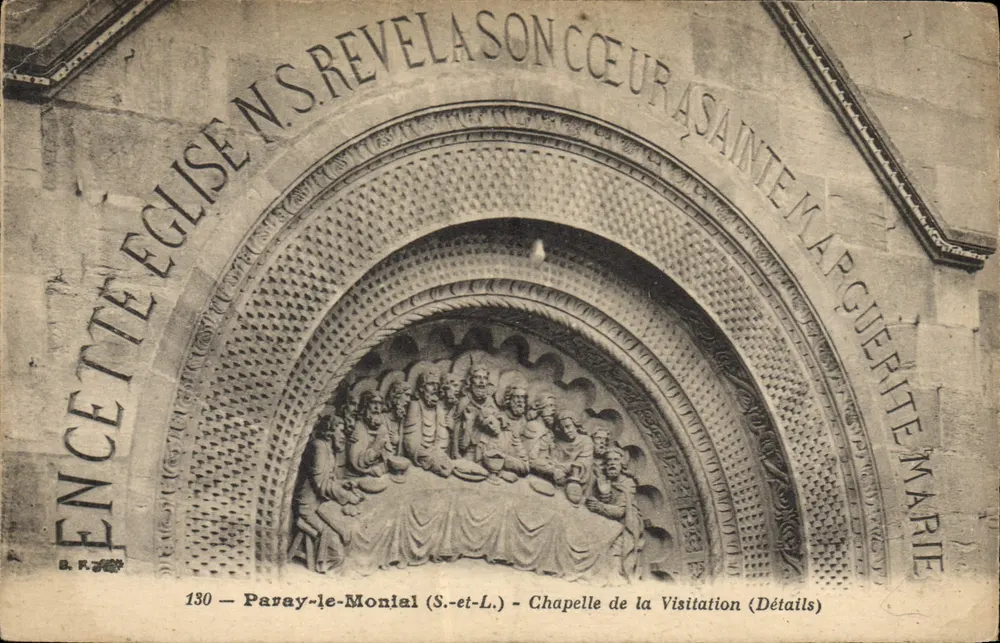 Paray-le-Monial (S.-et-L.) — Kapelle der Besuchung — Details — B. F. 2409 - Vorderseite