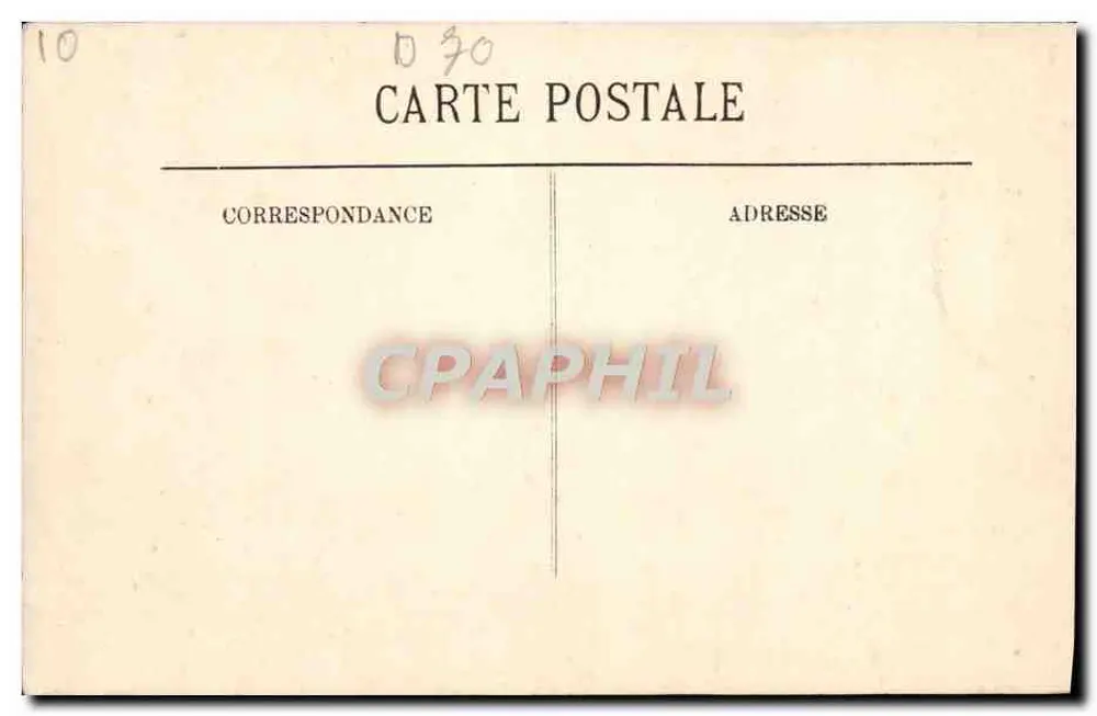 Montbazon — Il castello e la Statua della Vergine — LL. - Verso