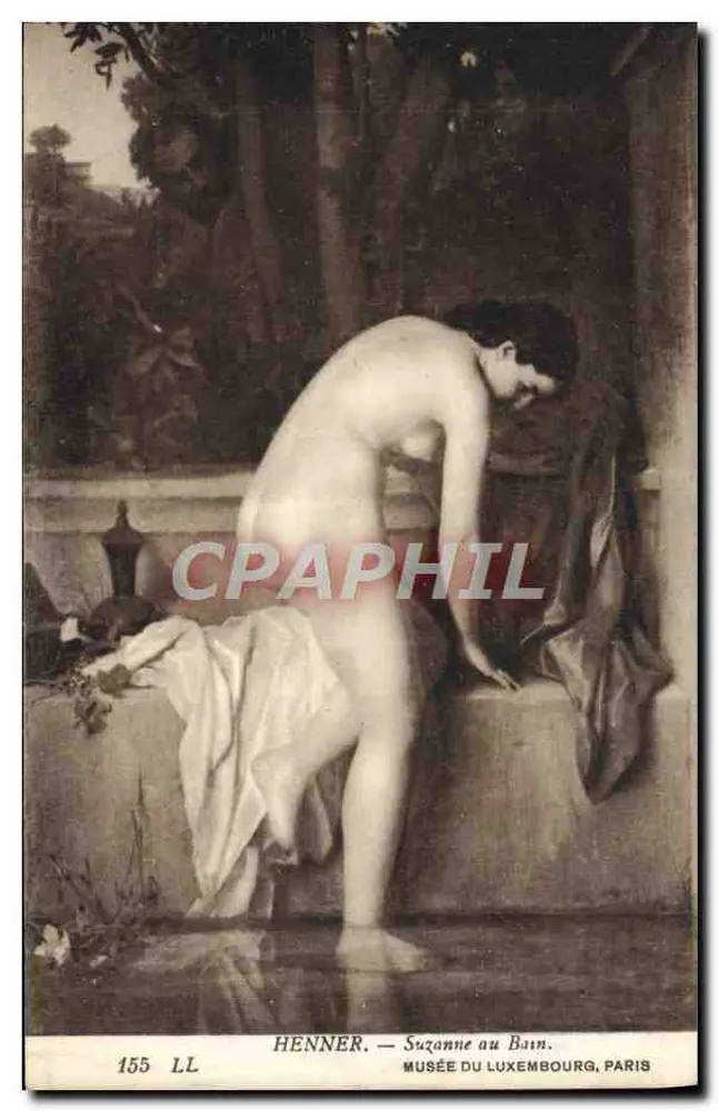 Suzanne au Bain — Henner — Musée du Luxembourg, Paris - Vorderseite