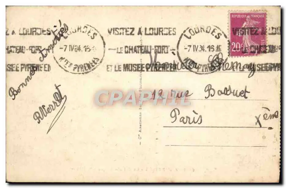 O Col d'Aubisque (alt. 1701 m) — ENV. d'ARGELÈS — editor ARA - Verso