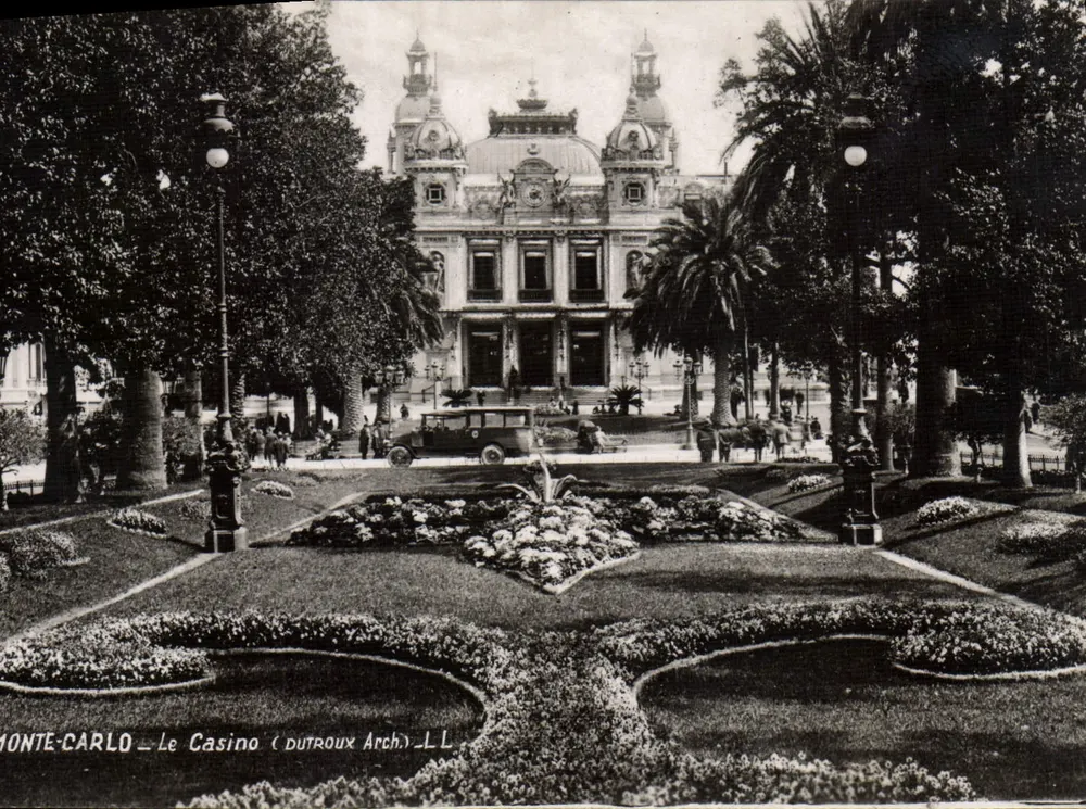 Monte-Carlo — O Casino (Dutroux Arch.) — L.L. - Frente