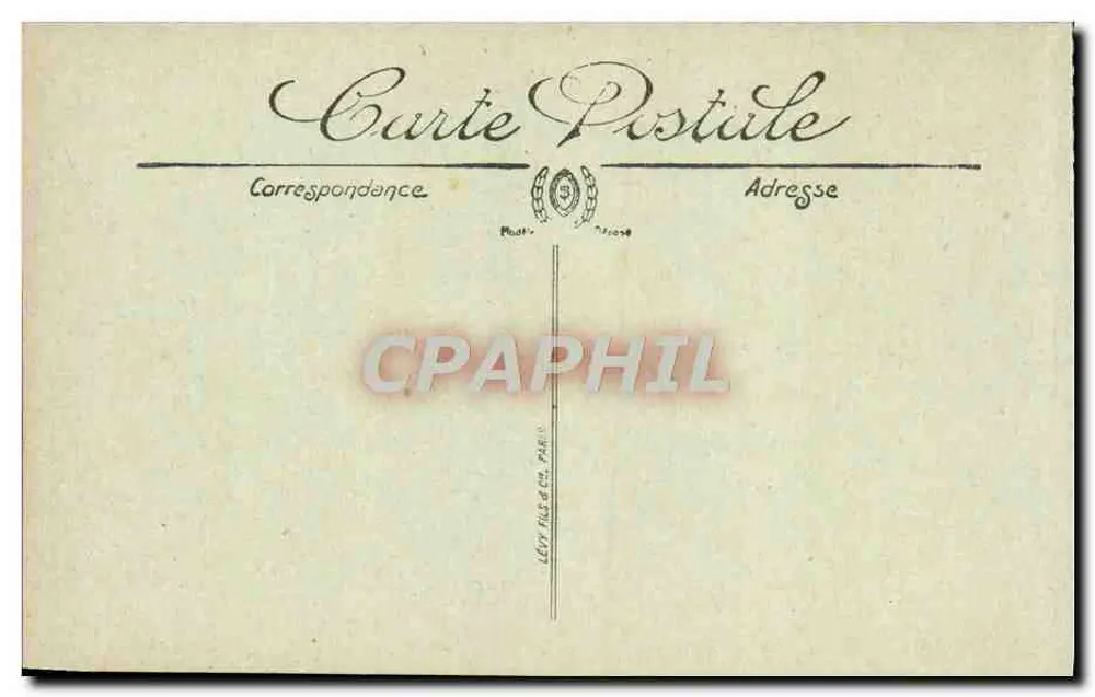 Contrexéville — Eingang zum Park und Hotel Martin-Félix — LL. - Rückseite