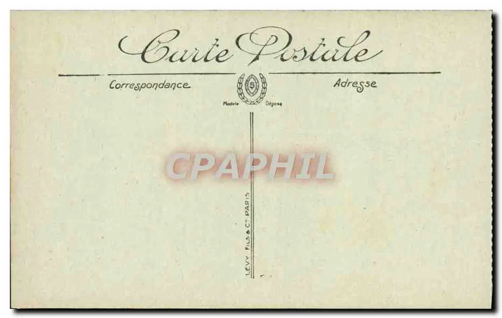 Contrexéville — Der Park und das Hotel de la Souveraine — LL. - Rückseite
