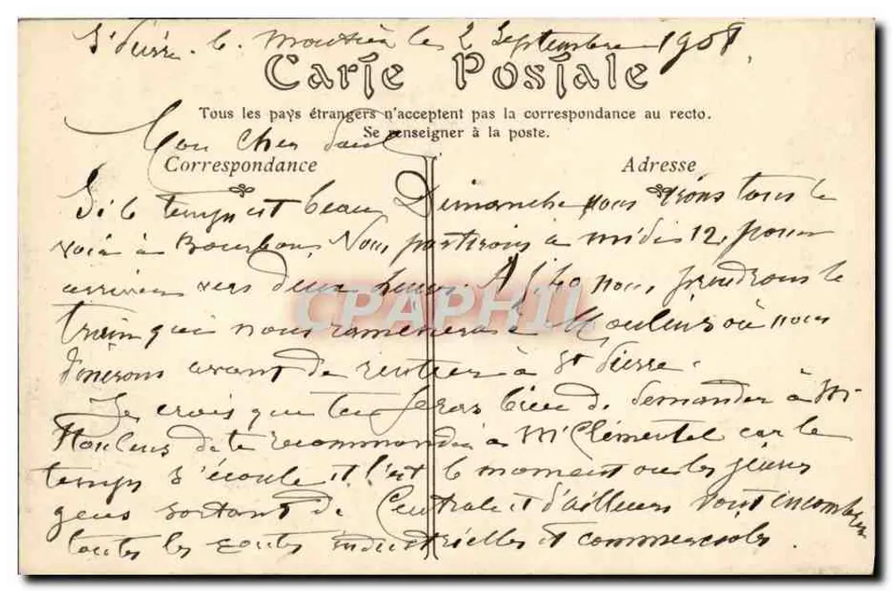 Château de Meillant — Die Speisekammer — Verleger 'Postes Françaises', n°39 - Rückseite