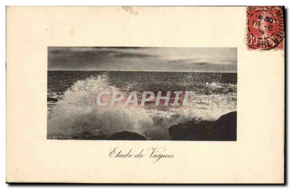 Estudo de Ondas — Edição H. Rubbenheim & Cie, Zurique — N° 14637 - Frente