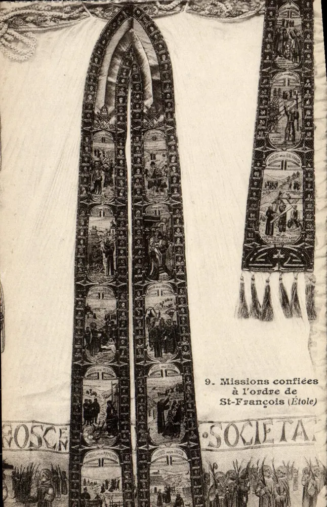 Société de Saint-François d'Étoile — Missions confiées à l'ordre de St-François (Étoile) — Société de Saint-François d'Étoile - Vorderseite