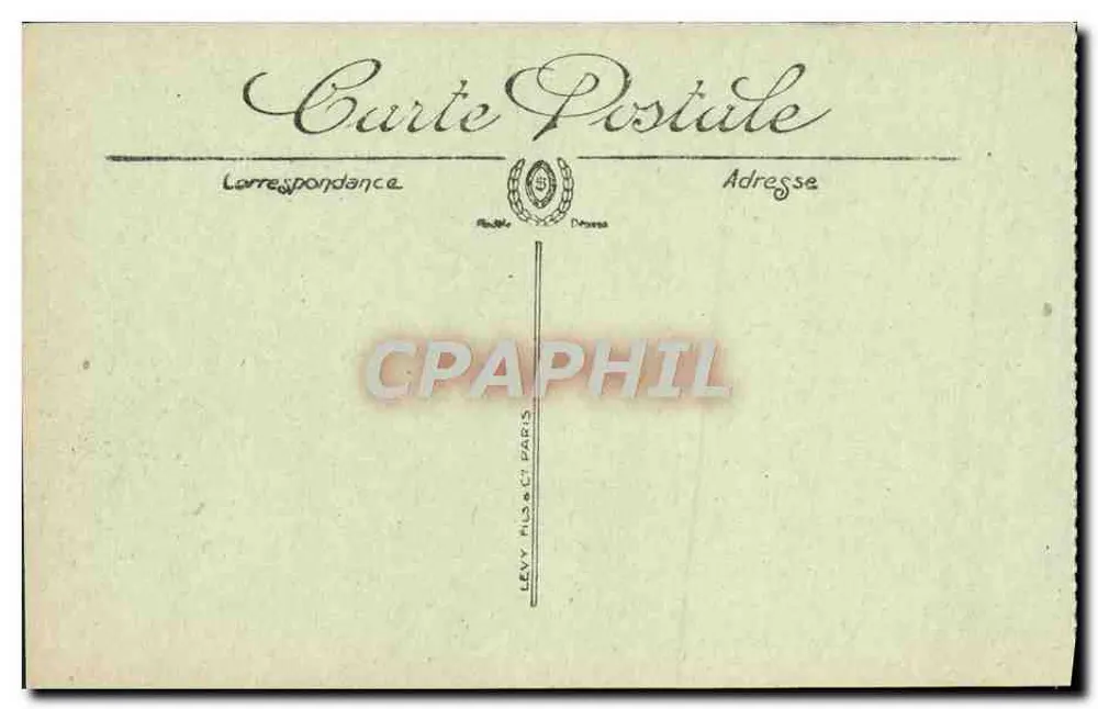 Le Havre — A Dique e o Sémaphore — LL. N° 59 - Verso