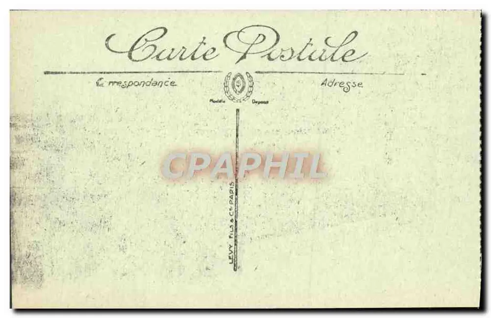 Le Havre — Velho farol do Hoc — LL. — 1778 - Verso