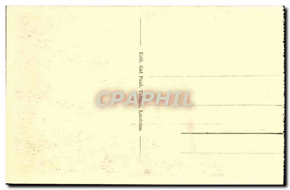 Luceram (A.M.) — Vista geral — Editor Gal Paul, Thimess - Verso