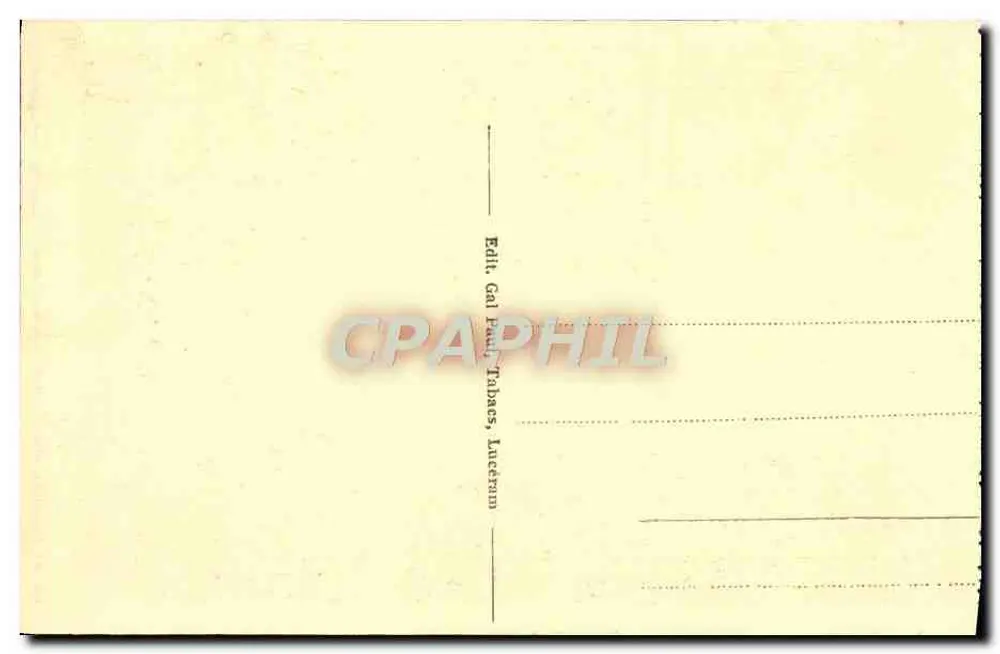 Schrein der Heiligen Marguerite, die den Drachen besiegt — Lucéram (A.M.) H. 665 m — Verlag Gal Paul Tabacs, Lucéram - Rückseite