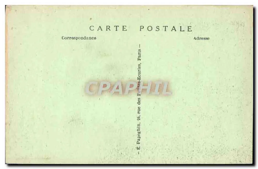 Igreja de Santa Clotilde — Paris — A.P. n°571 - Verso