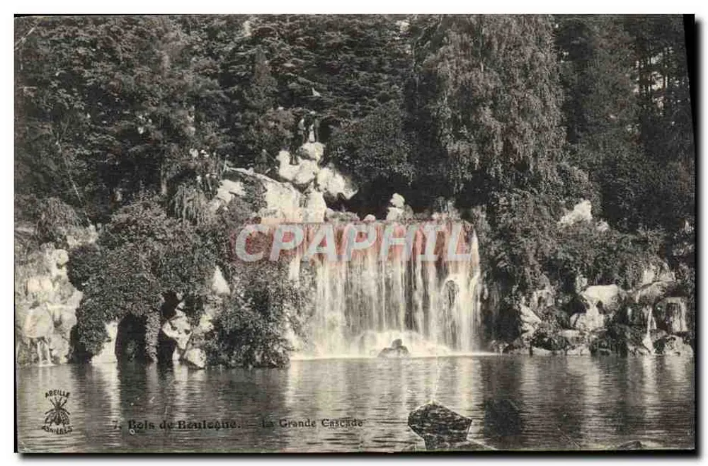 Bois de Bouleque — La Grande Cascade — Verlag ADEUILLE, Nr. 7 - Vorderseite