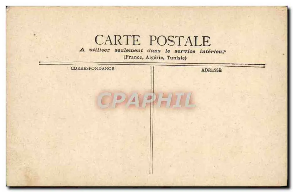 O Castelo de Compiègne — vista geral — editor não identificado - Verso