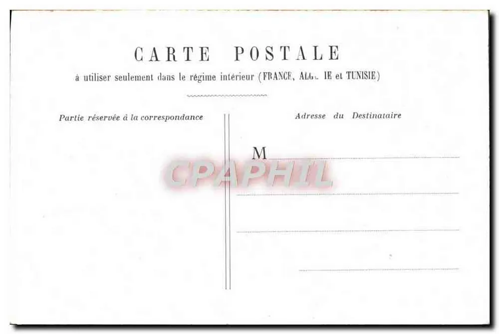 PARIS - Gare de Lyon — visão da torre da hora — editor não identificado - Verso