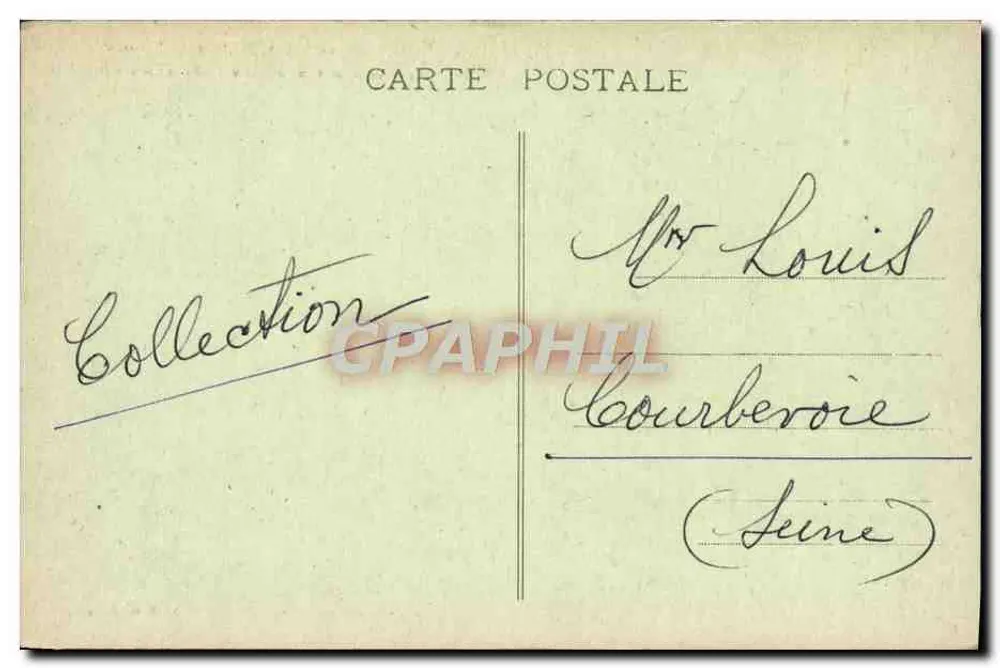 Gisors (Eure) — Die Arbeiten des Gefangenen, ausgeführt in seiner Zelle mit einer Nadel — F. & Paris - Rückseite