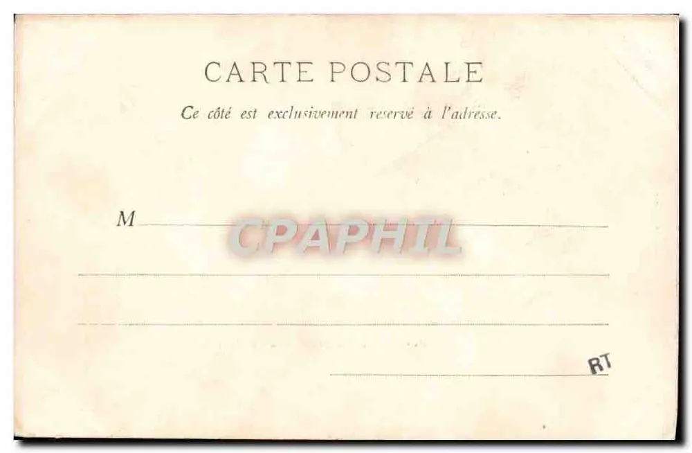 COMPIÈGNE - O Castelo (vista do Parque) — Desenhado por Compiegne, n°36 - Verso